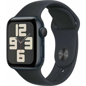 Apple Apple Watch SE (2023) GPS 44mm sportovní silikonový řemínek temně inkoustový M/L obraz
