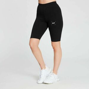 MP Women's Central Graphic Cycling Shorts - Black - XS obraz