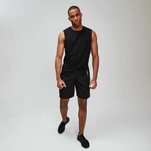MP pánské klasické tričko bez rukávů se spadlými průramky Luxe – Černé - XS obraz