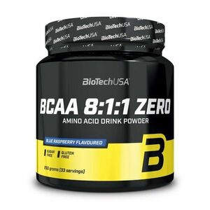 BCAA 8: 1: 1 Zero - Biotech 250 g Blue Raspberry obraz