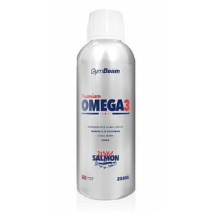 Premium Omega 3 - GymBeam 250 ml. Citrus obraz