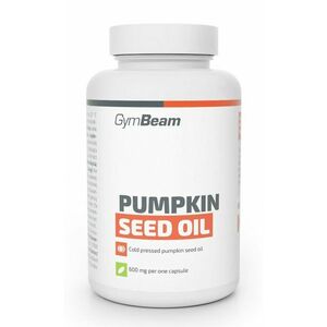 Pumpkin Seed Oil - GymBeam 90 kaps. obraz