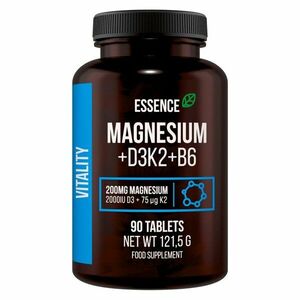 Magnesium + D3K2 + B6 - Essence Nutrition 90 tbl. obraz