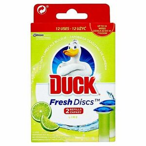 DUCK Fresh Discs WC gél náhrada 2x36ml Limetka obraz