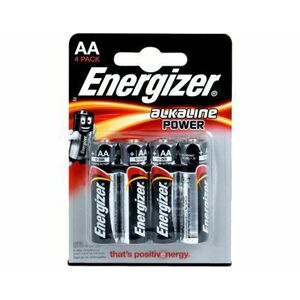 Energizer Alkaline Power AA batéria 4 pack obraz