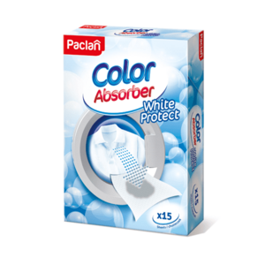 Paclan Color Absorber White Protect utierky na udržovanie farby prádla 15ks obraz