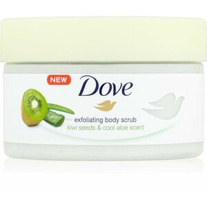 Dove Exfoliating Body Scrub Kiwi Seeds & Cool Aloe zjemňujúci telový peeling obraz