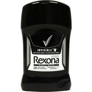 Rexona Men Invisible Black and White antiperspirant stick 50ml obraz