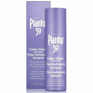 Dr.Wolff PLANTUR 39 fyto-kofeínový šampón pre blond, zosvetlené alebo šedé vlasy 250ml obraz