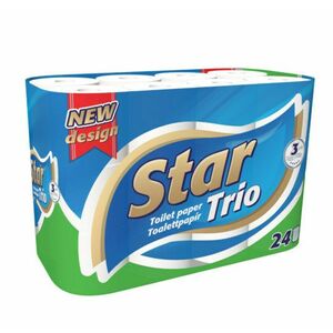 Ooops Star Trio toaletný papier 3vrst. 24ks obraz