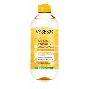 Garnier Skin Naturals Vitamin C čistiaca a odličovacia micelárna voda 400ml obraz