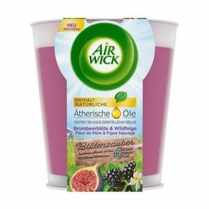 Air Wick Essential Oil Infusion Blackberry blossom & wild fig sviečka 105g obraz