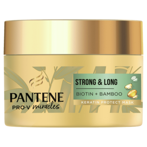 Pantene PRO-V Miracles Biotin+bamboo maska na jemné vlasy 160ml obraz