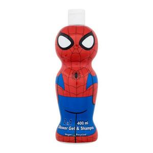 Air Val Spider man sprchový gél a šampón na vlasy pre deti 400 ml obraz