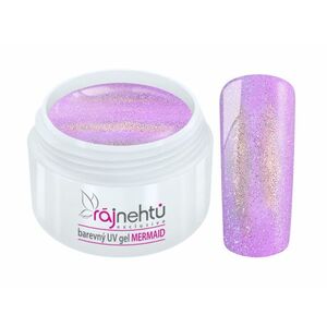 Ráj nehtů Barevný UV gel MERMAID - Purple - Fialový 5ml obraz