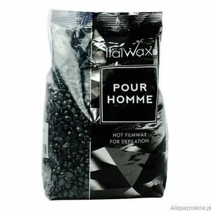 Italwax depilační vosk zrnka Pour Homme Black 1 kg obraz