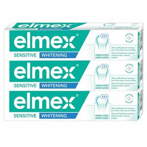 Elmex Sensitive Whitening Zubní pasta 3 x 75 ml obraz