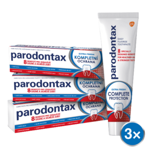 Parodontax Kompletní ochrana extra fresh Zubní pasta 3 x 75 ml obraz