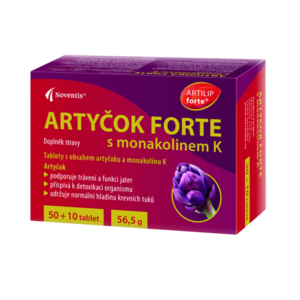 Noventis Artyčok Forte s monakolinem K 60 tablet obraz