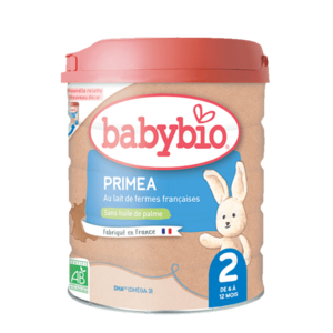 Babybio PRIMEA 2 pokračovací kojenecké bio mléko 800 g obraz