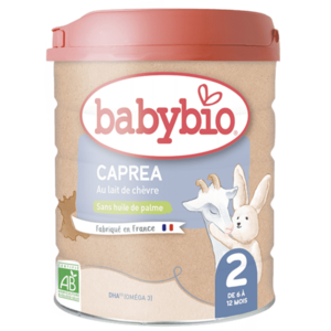Babybio Caprea 2 plnotučné kozí kojenecké BIO mléko 800 g obraz