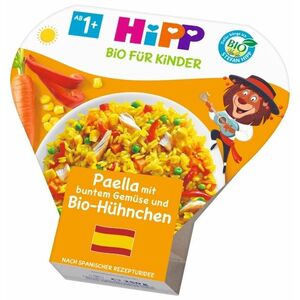HiPP Dětské těstoviny BIO Paella se zel. a kuřecím 250 g obraz