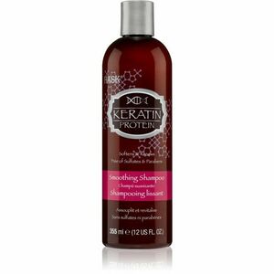 HASK Keratin Protein uhlazující šampon pro poškozené, chemicky ošetřené vlasy 355 ml obraz