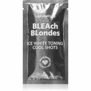 Lee Stafford Bleach Blondes Ice White intenzivní kúra pro blond a šedivé vlasy 4x15 ml obraz