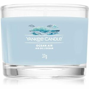 Yankee Candle Ocean Air votivní svíčka glass 37 g obraz