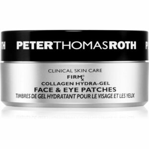 Peter Thomas Roth FIRMx Collagen Hydra-Gel Eye & Face Patches hydratační gelové polštářky na obličej a oční okolí 90 ks obraz