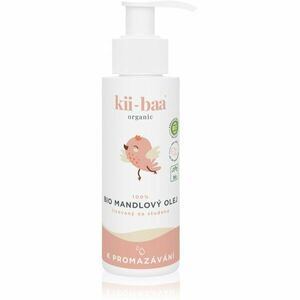 kii-baa® organic 100% Bio Oil Almond masážní olej pro děti od narození 100 ml obraz