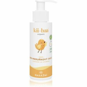 kii-baa® organic 100% Bio Oil Apricot masážní olej pro děti od narození 100 ml obraz