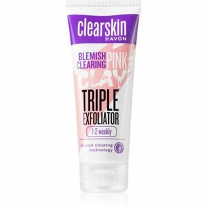 Avon Clearskin Blemish Clearing čisticí pleťový peeling proti akné 75 ml obraz