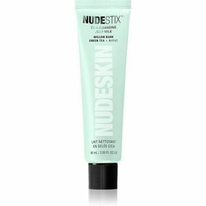 Nudestix Nudeskin Cica Cleansing Jelly Milk čisticí a odličovací gel pro zklidnění pleti 60 ml obraz