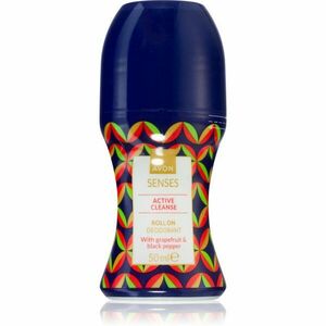 Avon Senses Active Cleanse deodorant roll-on 50 ml obraz