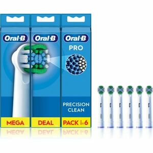 Oral B PRO Precision Clean náhradní hlavice pro zubní kartáček 6 ks obraz