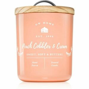 DW Home Farmhouse Peach Cobbler & Cream vonná svíčka 240 g obraz