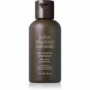 John Masters Organics Citrus & Geranium Daily Nourishing Shampoo vyživující šampon vegan citrus 60 ml obraz
