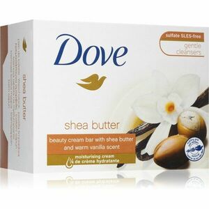 Dove Shea Butter & Vanilla čisticí tuhé mýdlo 90 g obraz