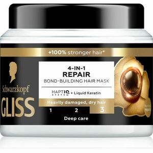 Schwarzkopf Gliss Ultimate Repair regenerační maska na vlasy 4 v 1 400 ml obraz