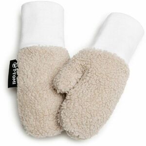 T-TOMI TEDDY Gloves Cream rukavice pro děti od narození 12-18 months 1 ks obraz