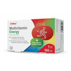 Dr. Max Multivitamin Energy 100 tablet obraz