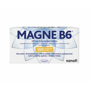Magne B6 470 mg/5 mg 100 tablet obraz
