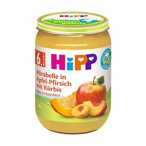Hipp OVOCE BIO Jablko, broskve, mirabelky a máslová dýně 190 g obraz