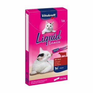 Vitakraft Liquid Snack hovězí a inulin 6x15 g obraz