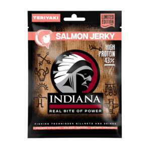 Indiana Jerky Salmon Teriyaki 15 g obraz