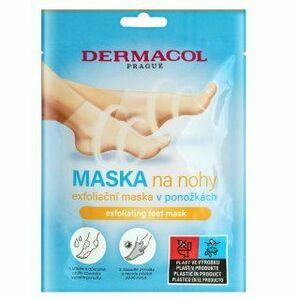 Dermacol Exfoliating exfoliační maska Feet Mask 2 x 15 ml obraz