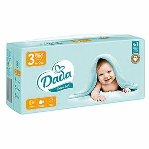 DADA Extra soft plenky velikost 3 4-9kg 54 kusů obraz