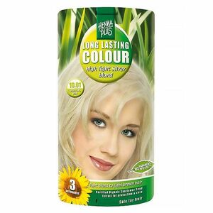HENNA PLUS Přírodní barva na vlasy 10.01 Stříbrná blond 100 ml obraz