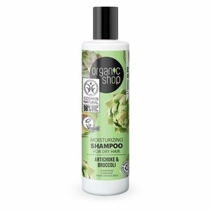 ORGANIC SHOP Hydratační šampon na suché vlasy Artyčok a brokolice 280 ml obraz